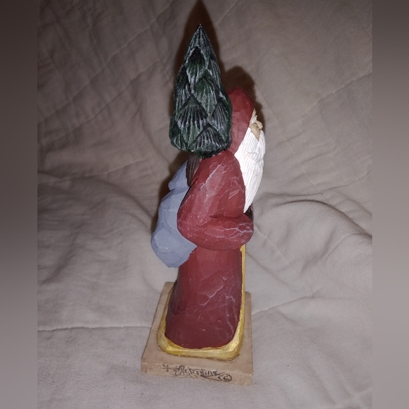 Vintage Christmas Santa Dave Constantine Reproduced Hand Painted Exclusive 2001 - Picture 3 of 7
